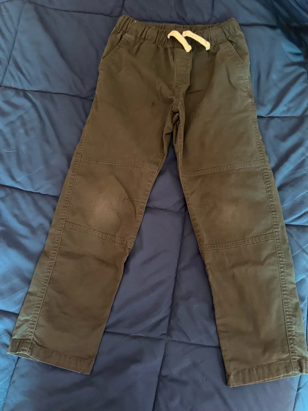 Cat & Jack Charcoal Gray Youth Drawstring Utility Pants